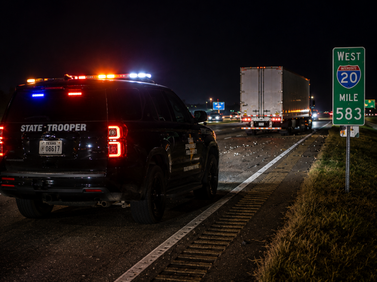 Fatal accidente en la I-20 cobra la vida de un hombre de Longview, Texas
