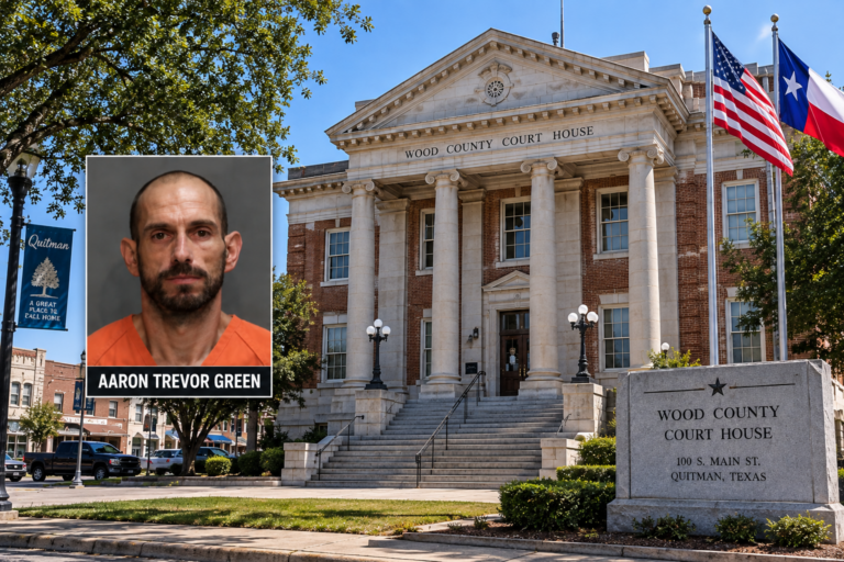Aaron Trevor Green recibe 10 años de prisión por robo de maquinaria en Wood County