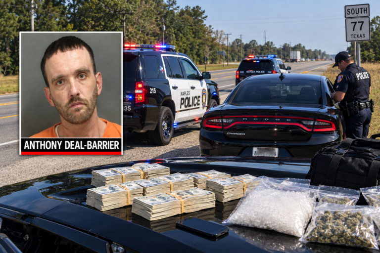 Detienen a Anthony Deal-Barrier tras encontrar miles de dólares ocultos en vehículo