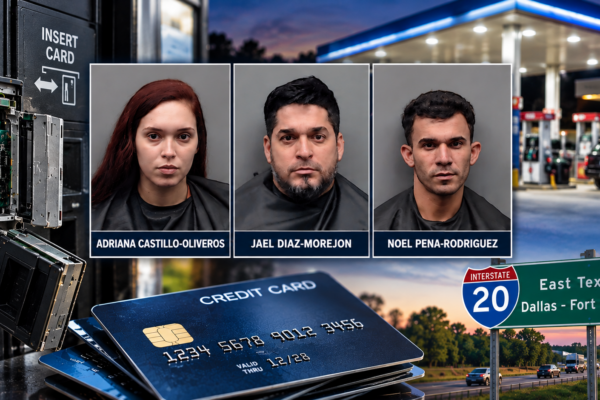 Presunta banda colocaba “skimmers” en bombas de gasolina de Smith County y DFW