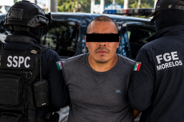 Detienen en Morelos a presunto responsable del feminicidio de Claudia Tacoronte