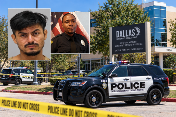 Acusan a José Santiago Pantoja-Morales tras presunto disparo contra policía escolar de Dallas