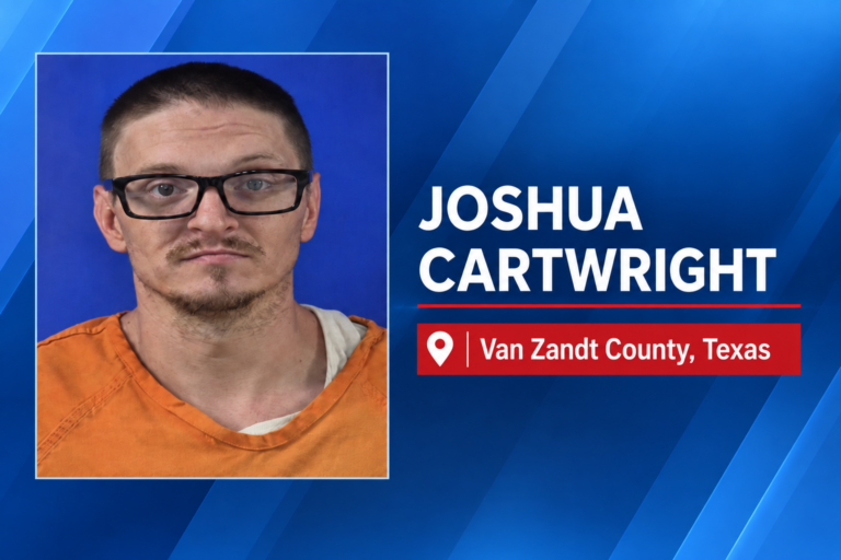 Joshua Cartwright enfrenta cargos por explotación infantil en Van Zandt County