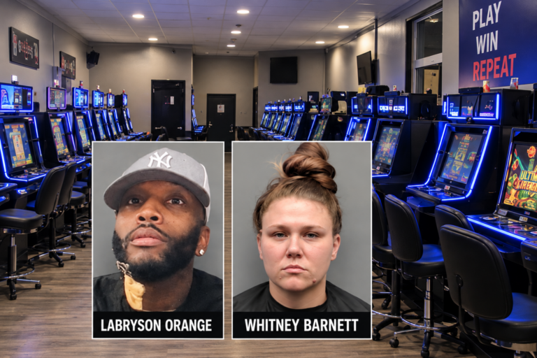 Arrestan a Labryson Orange y Whitney Barnett por presunto robo armado en Edom