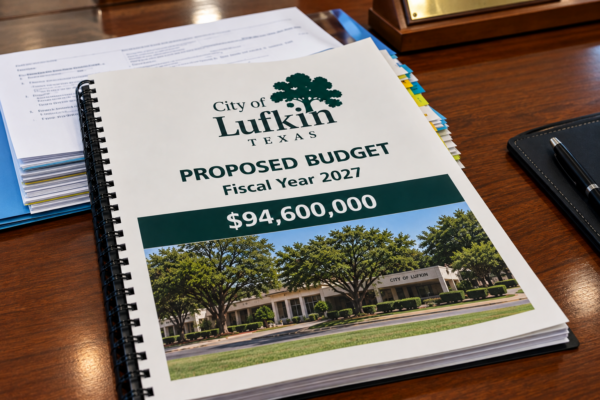 Lufkin aprueba presupuesto de $94.6 millones y mantiene sin cambios la tasa del impuesto predial
