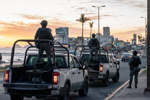 Mazatlán recibe más de 1,800 elementos federales para reforzar la seguridad en Sinaloa