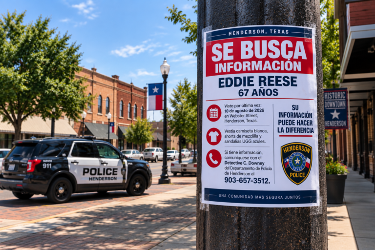 Policía de Henderson pide ayuda para localizar a Eddie Reese, desaparecido desde agosto