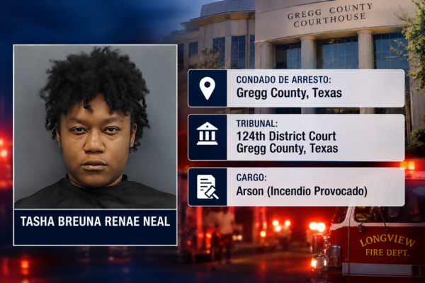 Tasha Neal es sentenciada a 8 años por incendio provocado en Longview