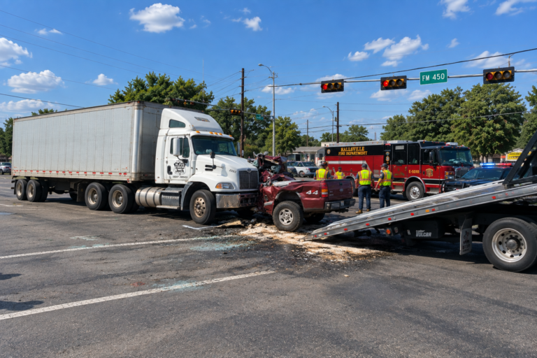 Dos muertos en choque cerca de U.S. 80 y FM 450 en Hallsville