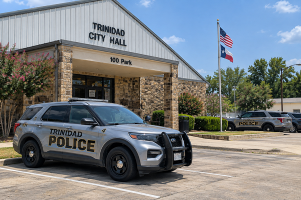 Departamento de Policía de Trinidad, Texas, cerrado por incumplir estándares mínimos estatales