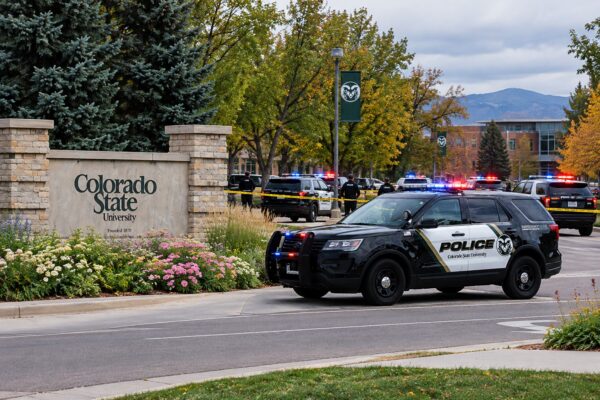 Hombre armado resulta herido tras tiroteo con policía en Colorado State University