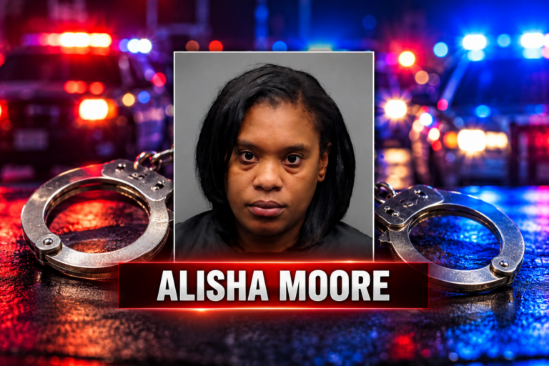 Alisha Moore acusada de abandonar choque que dejó una mujer herida en Smith County