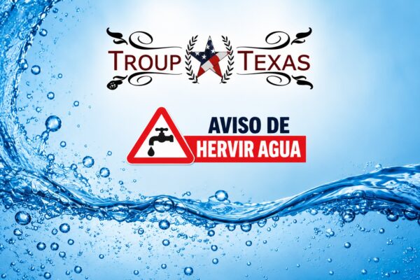 Varias zonas de Troup quedan bajo aviso de hervir agua tras ruptura de una tubería