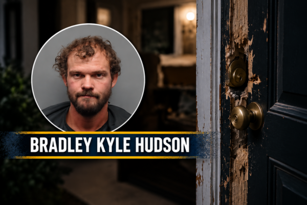 Arrestan a Bradley Kyle Hudson tras presuntos ataques y allanamiento en Kilgore