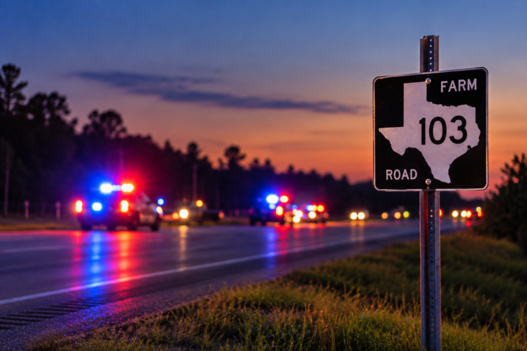 Accidente en Highway 103 deja gravemente herida a mujer de Lufkin