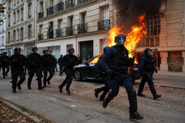 Protestas masivas sacuden Francia y provocan enfrentamientos con la policía