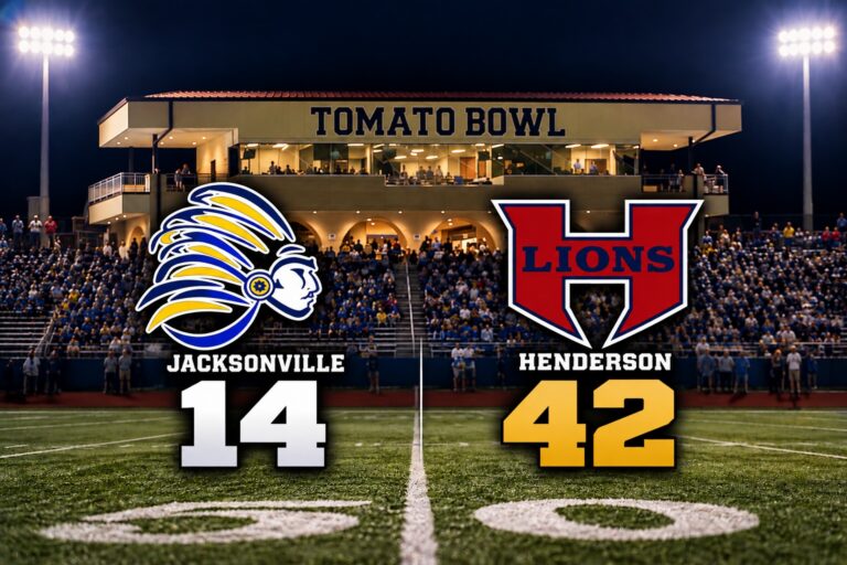 Henderson derrota 42-14 a Jacksonville y mejora su récord a 4-3