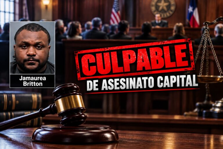 Declaran culpable a Jamaurea Britton por asesinato capital de Dejah Hood en Tyler