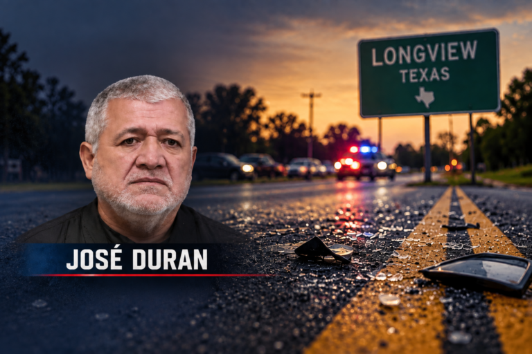 Arrestan a José Duran tras choque mortal y presunta fuga de la escena en Longview
