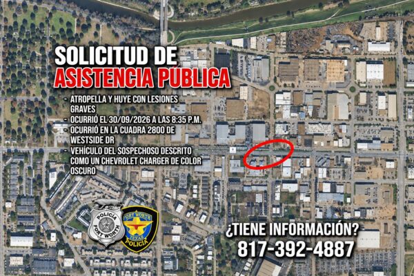 Atropellan a hispano con discapacidad en Fort Worth; buscan al responsable