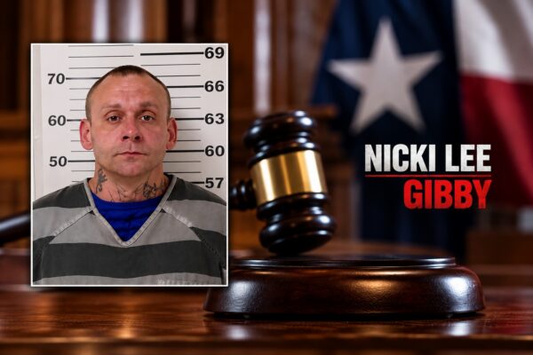 Nicki Lee Gibby recibe 50 años por asesinato de su compañero de vivienda en Athens, Texas