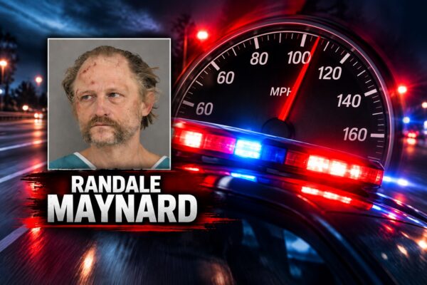 Arrestan a Randale Maynard tras persecución de hasta 100 mph entre Diboll y Lufkin, Texas