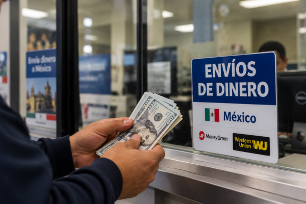 Remesas a México caen 3.6% anual en agosto, reporta Banco de México