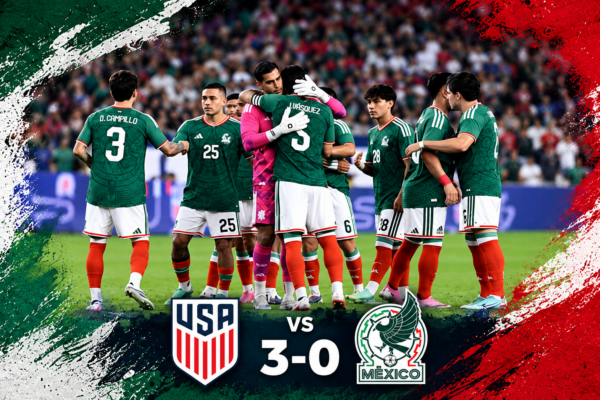 Estados Unidos vence 3-0 a México; Cavan Sullivan hace historia