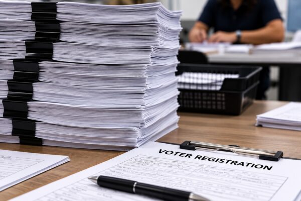 Texas reporta que condados ya procesaron rezago de 500,000 registros; sigue demanda